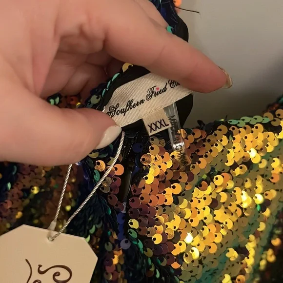 NWT stunning sequins jumpsuit - Picture 10 of 13